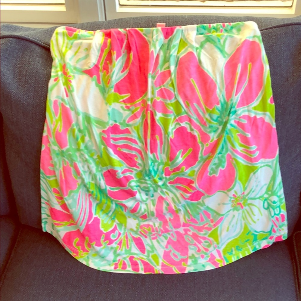 Lilly Pulitzer strapless top